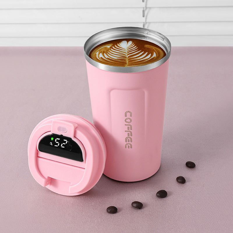 Coffee Cup with Temperature Display 510ml