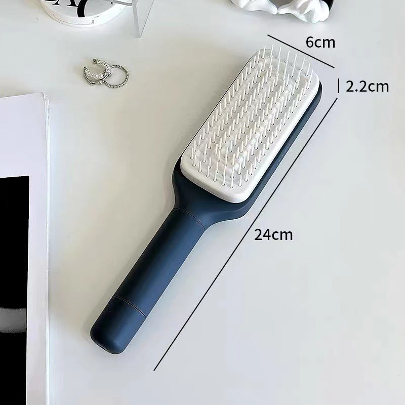 4 In 1 Self Cleaning Hair Brush